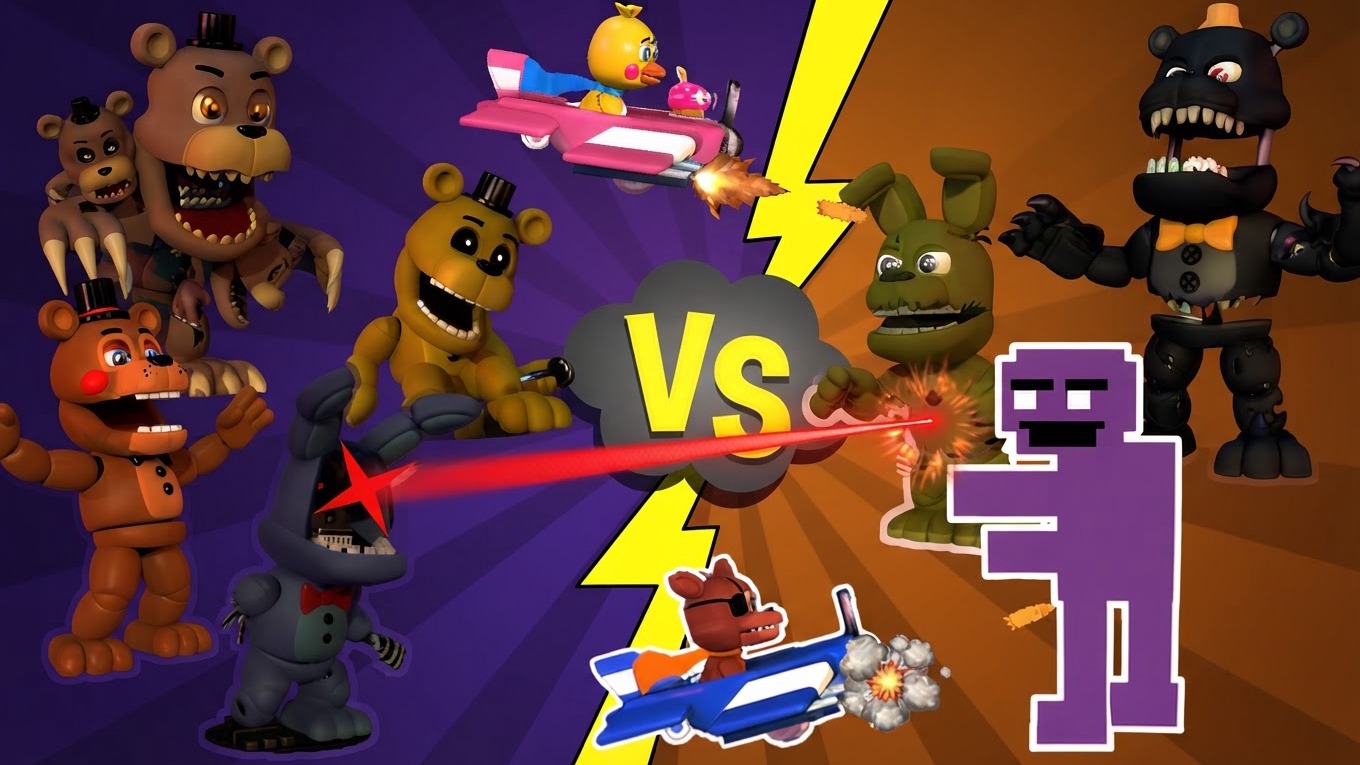 FNaF Merge Battles: Defeat Animatronic Enemies