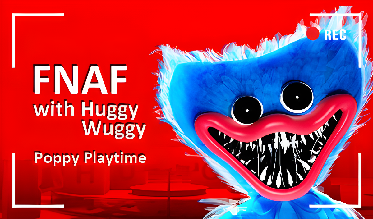 FNAF with Huggy Wuggy Poppy Playtime Coverbild