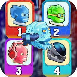 Four Heroes And Monsters