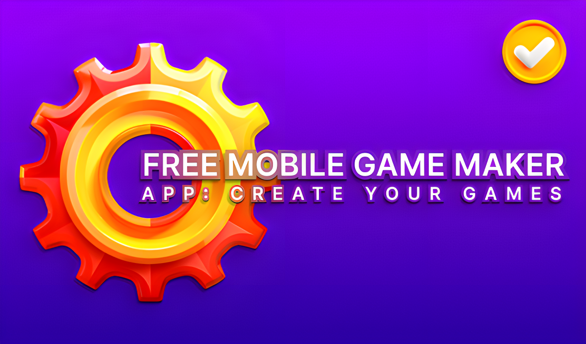 Free Mobile Game Maker App: Create Your Games cover art