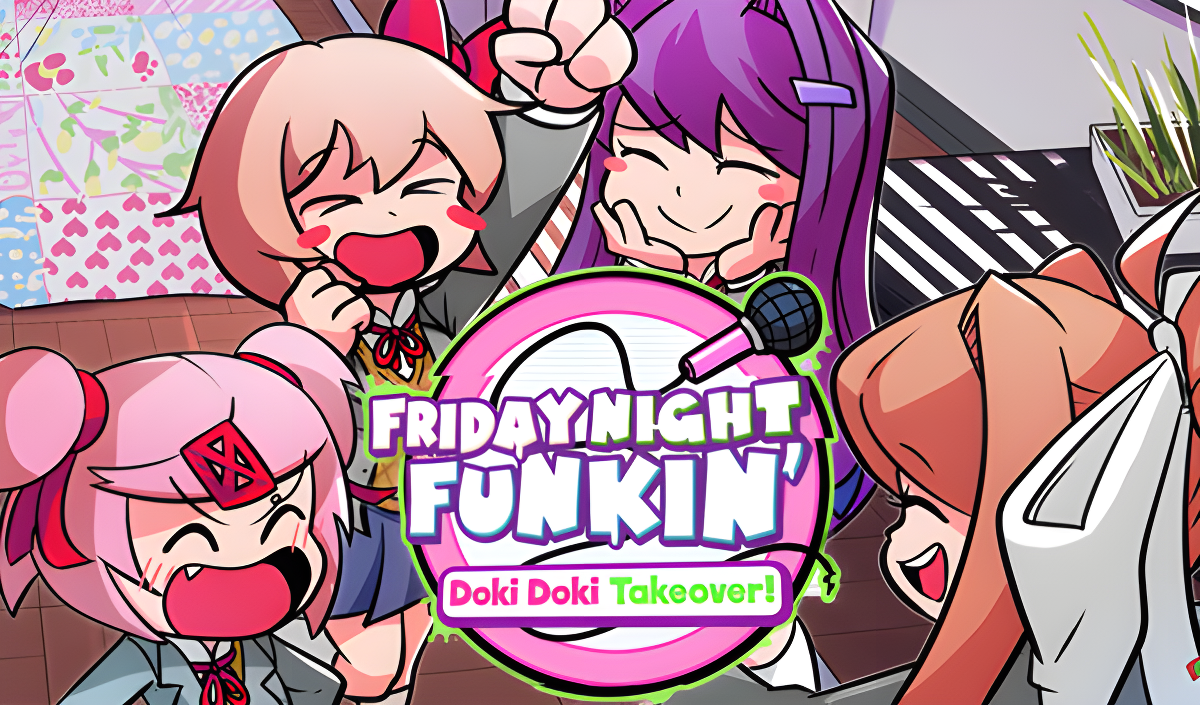Friday Night Funkin' Doki Doki Takeover!