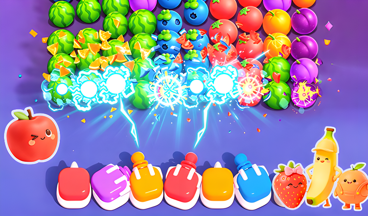 Copertina di Fruit Flow: Color Blast Shooter