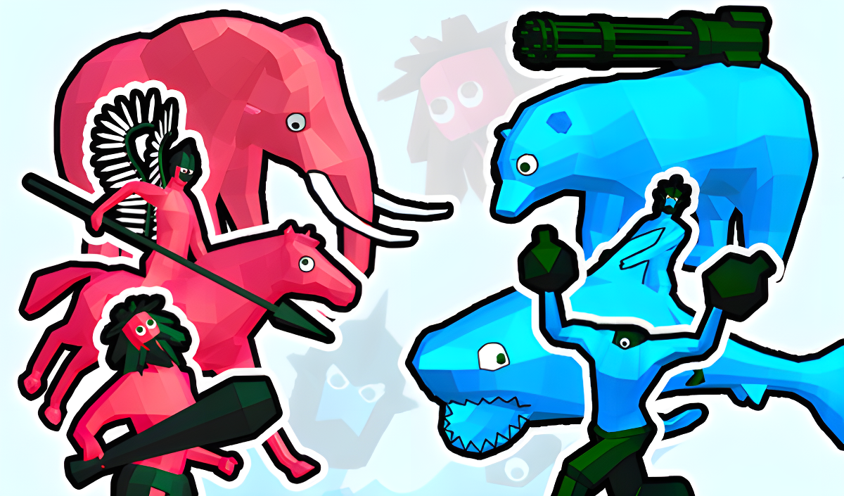 Arte da capa de Funny Battle Simulator 2