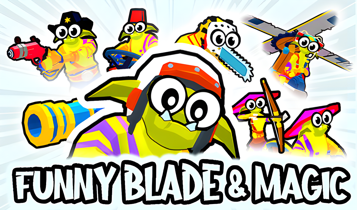Funny Blade & Magic cover art