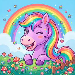 Funny Little Horse