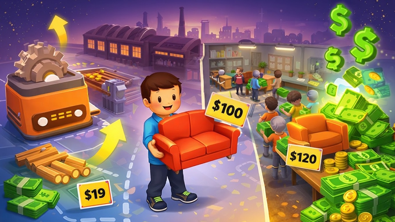 Copertina di Furniture Master: Idle Tycoon