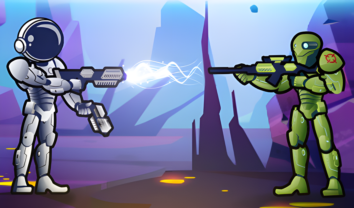 Galactic Shooter cover art