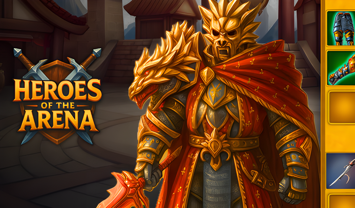 Okładka Heroes of the Arena