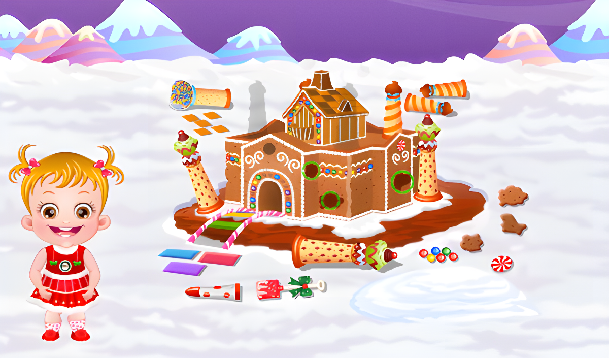 Imagen de portada de Baby Hazel Gingerbread House