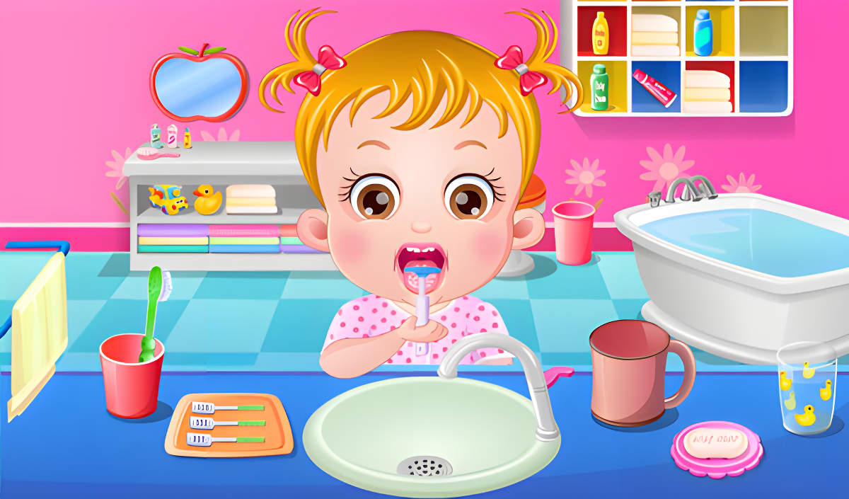 Baby Hazel Brushing Time cover art