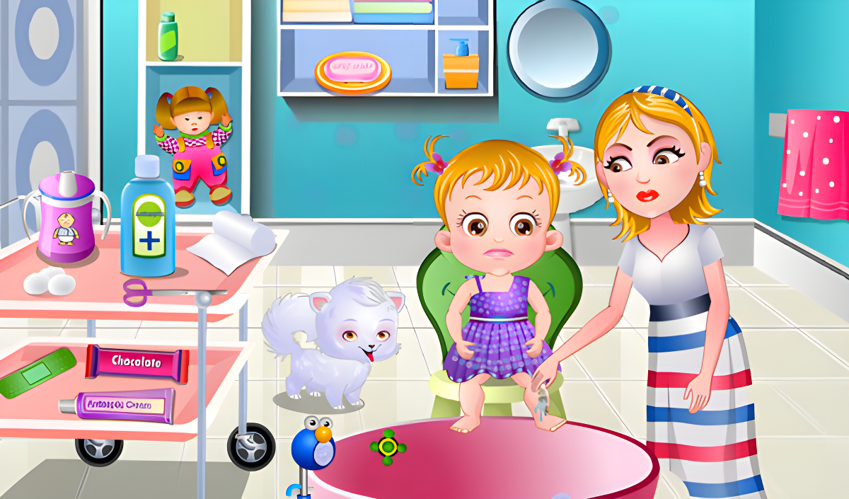 Copertina di Baby Hazel Leg Injury