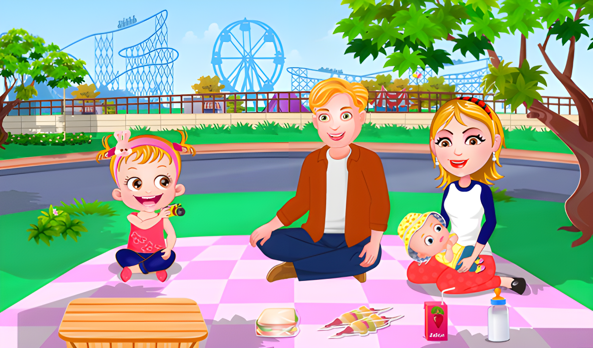 Baby Hazel Family Picnic