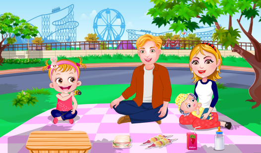 Baby Hazel Family Picnic