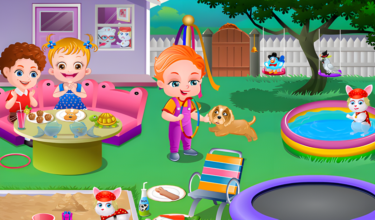 Imagen de portada de Baby Hazel Pet Party