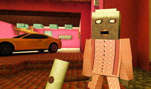 Granny vs Nubik. Escape from the Pink House