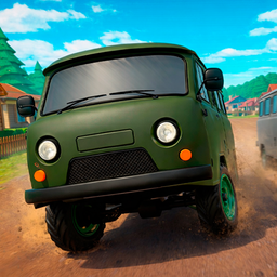 Crazy off-road racing-The conquest of the village