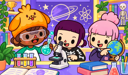 Arte da capa de Toka World: School