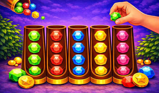 Gem Sort Puzzle