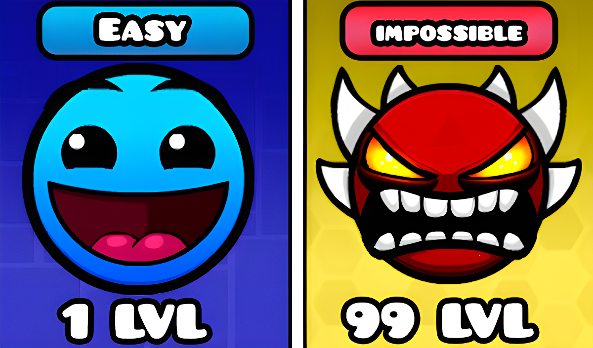 Arte da capa de Geometric Dash: Evolution to the Demon!