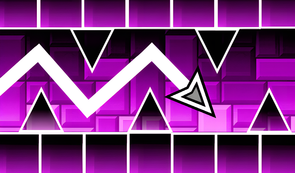 Geometric Dash: Flying Wave Challenge cover art