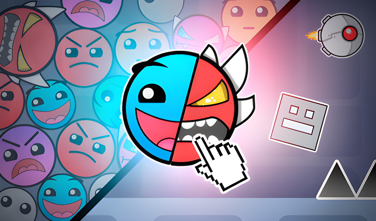 Imagen de portada de Geometry: Clicker, Levels, Connection