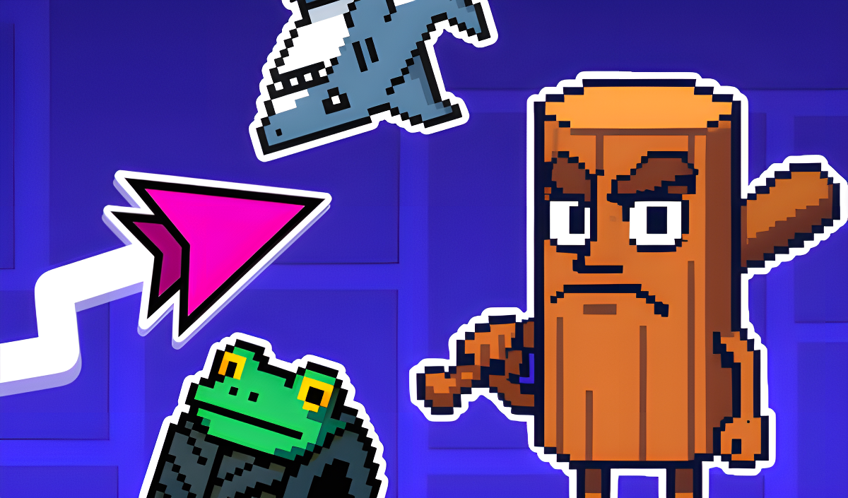 Imagen de portada de Geometry Dash: Fight with Brainrot!