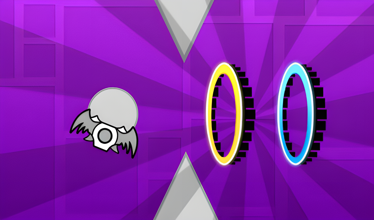 Imagen de portada de Geometry dash flying saucer