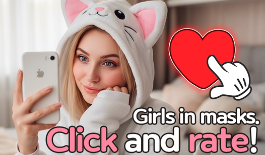 Girls in masks. Click and rate!