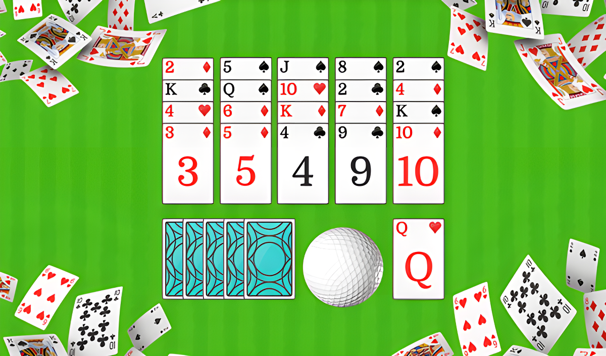 Golf Solitaire kapak resmi