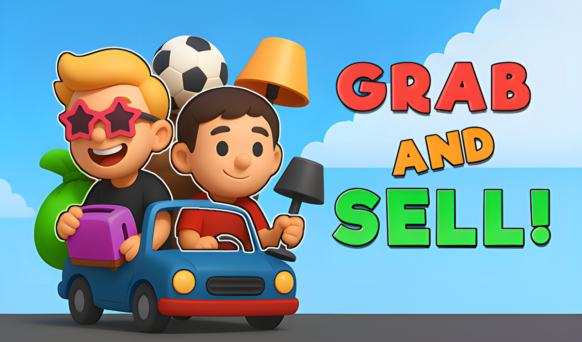 Arte da capa de Grab and Sell!