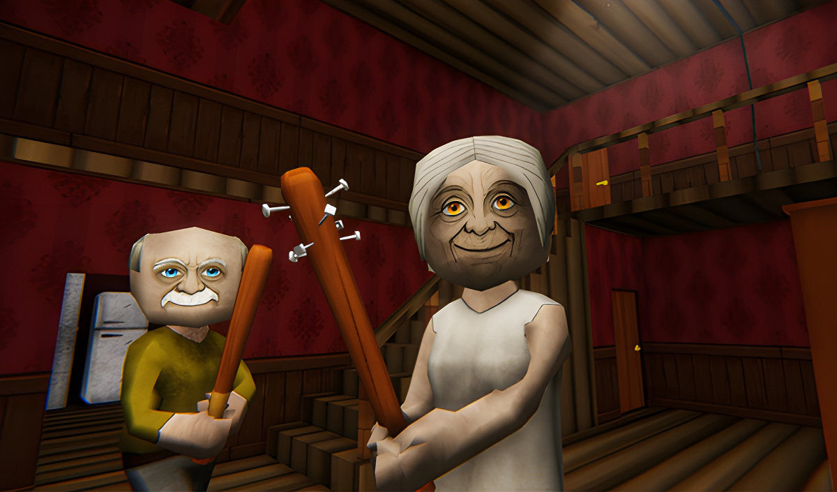 Arte da capa de Granny Horror: Scary Escape from Home