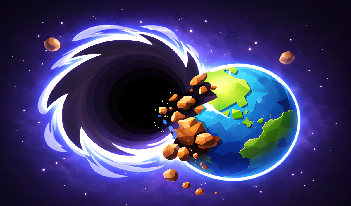 Grow a Black Hole: Idle Clicker cover art