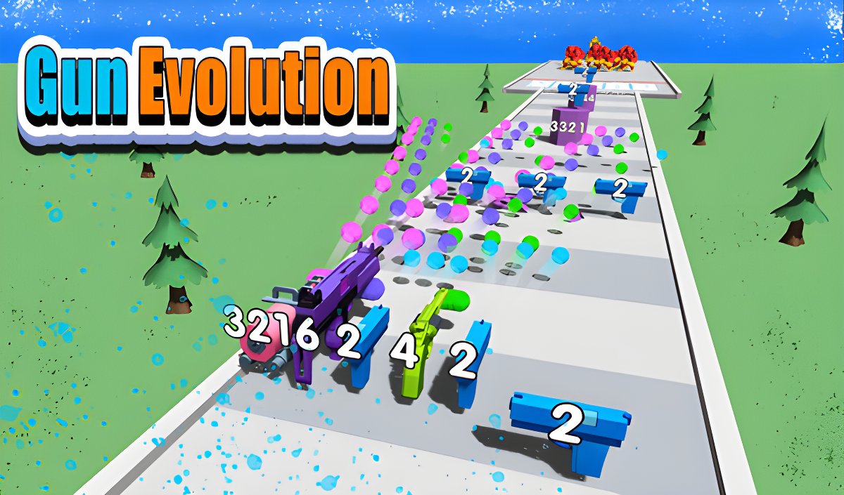 Arte da capa de Gun Evolution