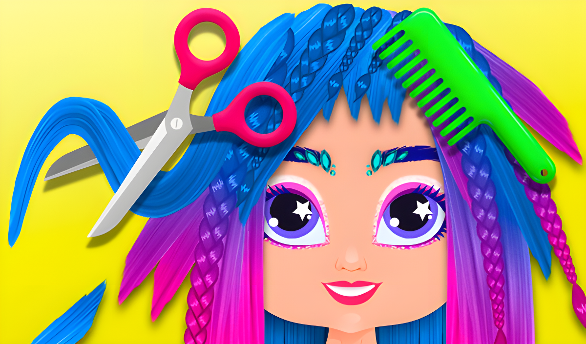 Hairstyles for babies: Beauty Salon cover art