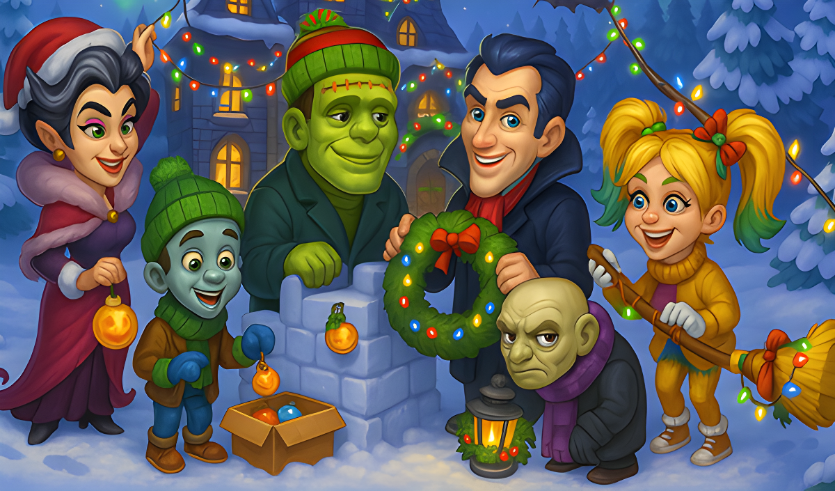 Imagen de portada de Halloween Farm: Monster Family