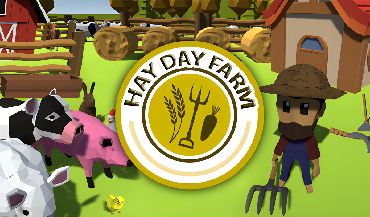 Arte da capa de Hay Day Farm