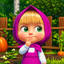 Help Masha: Collect all the goodies!
