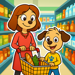 Help Mom: Shopping Trip