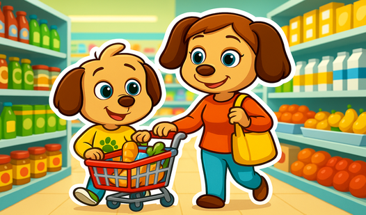 Help Mom: Shopping Trip