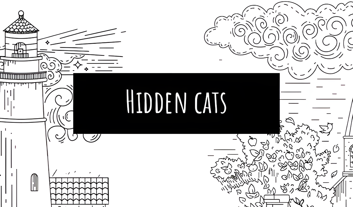 Hidden cats cover art