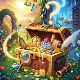 Hidden items. Following new clues