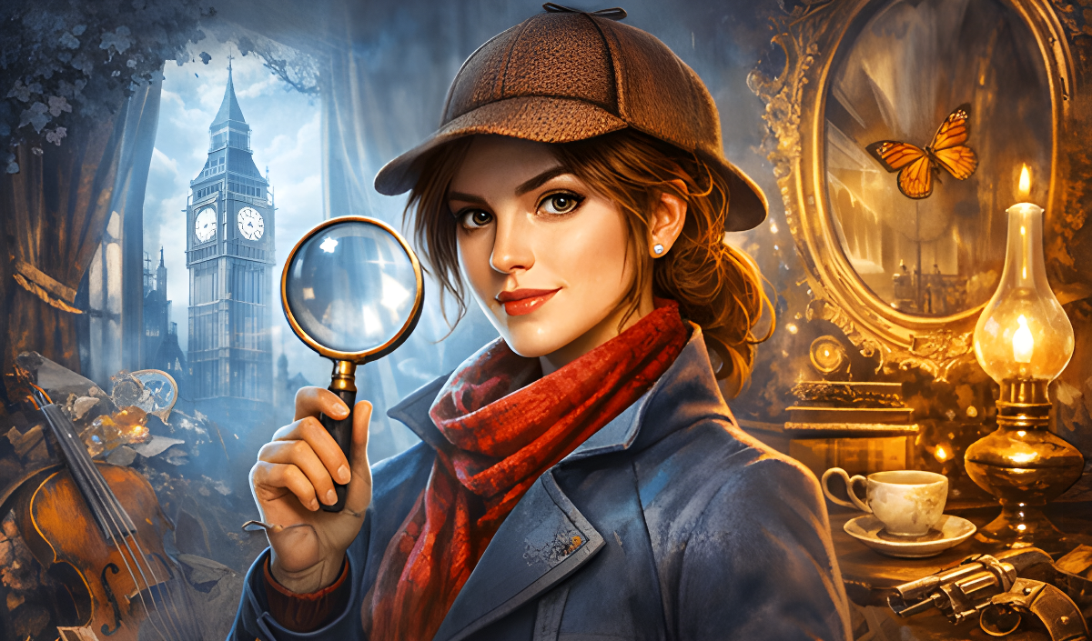 Okładka Hidden Object: Miss Holmes and her cat