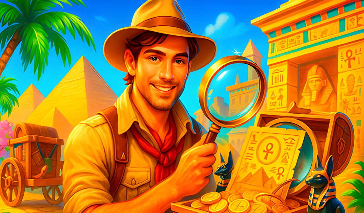 Arte da capa de Hidden Objects: Egyptian Power