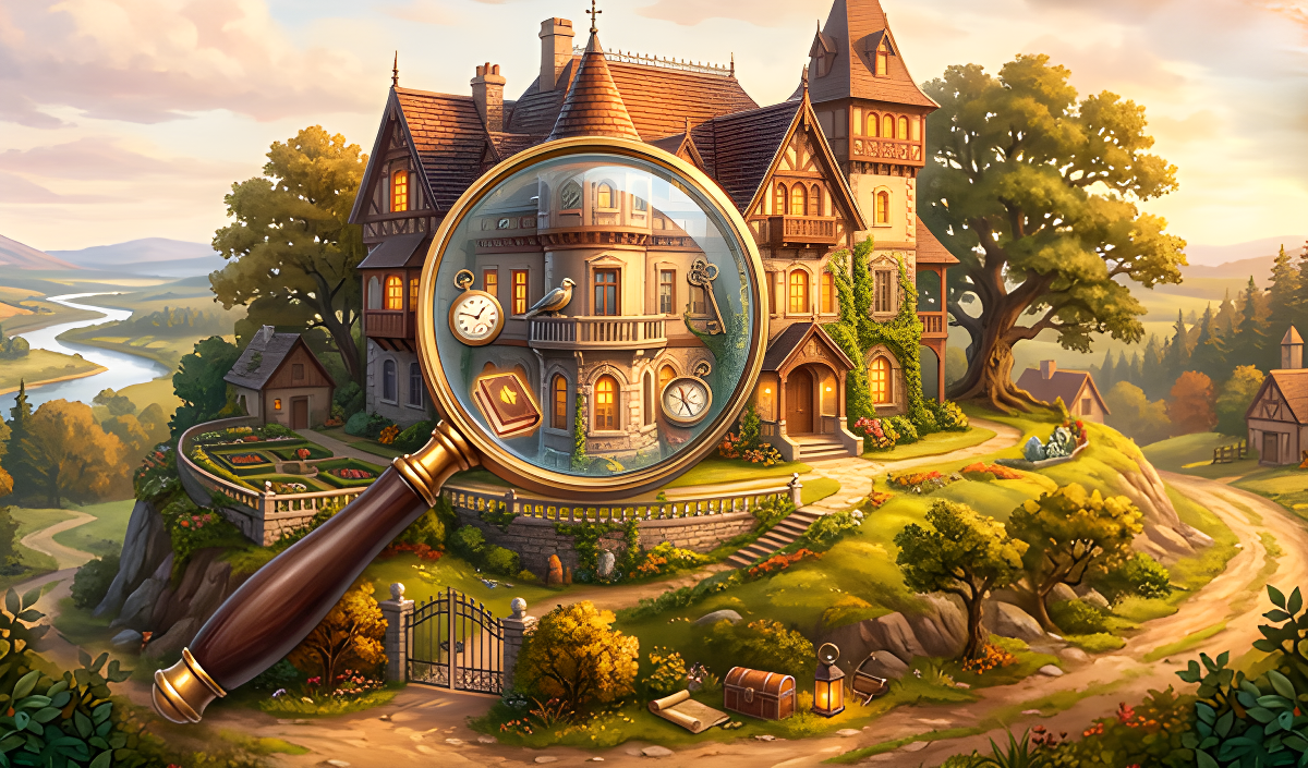 Hidden Objects: Hilltop Manor kapak resmi