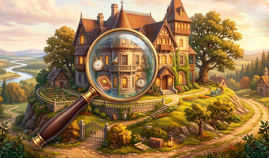 Hidden Objects: Hilltop Manor
