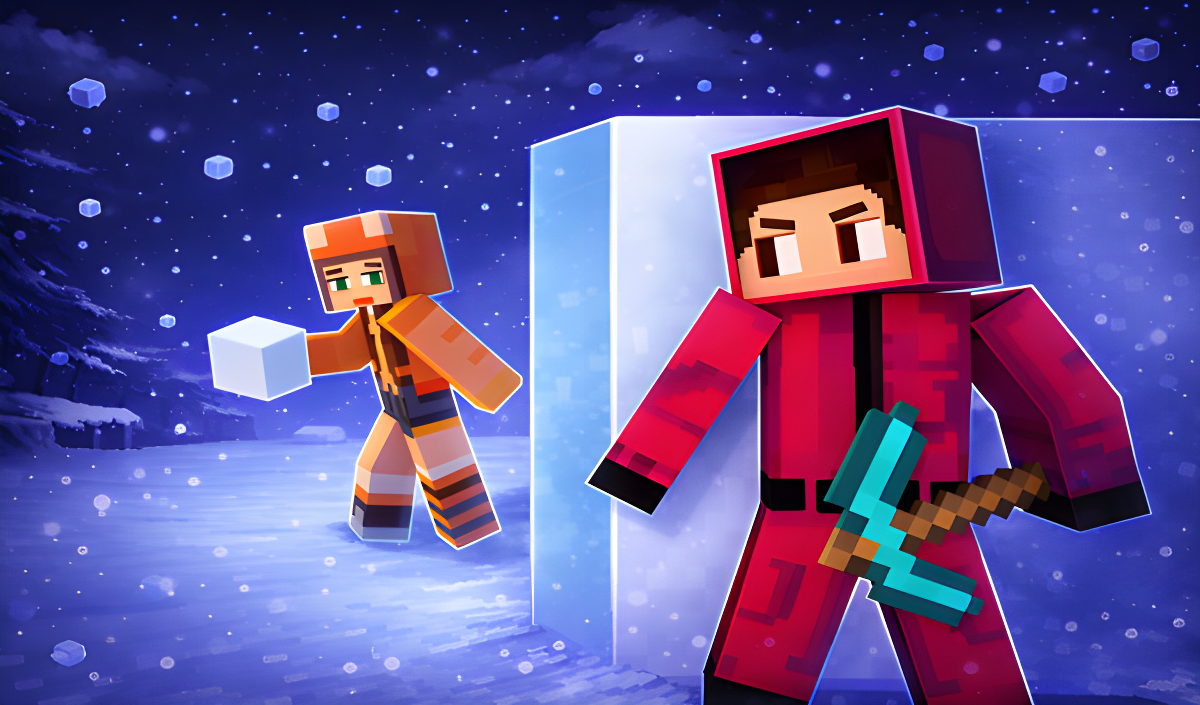 Arte da capa de Hide and Seek in Minecraft