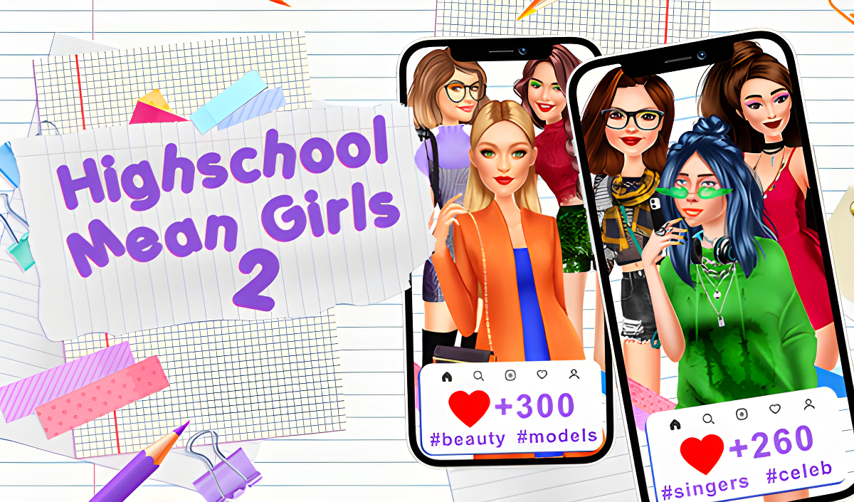 Highschool Mean Girls 2 cover art