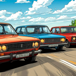 High-speed VAZ: Zhiguli on the drive