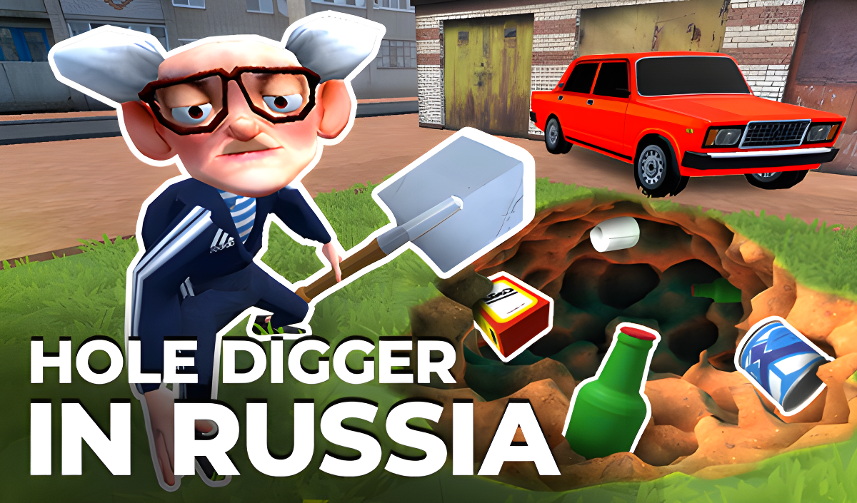 Hole Digger in Russia kapak resmi