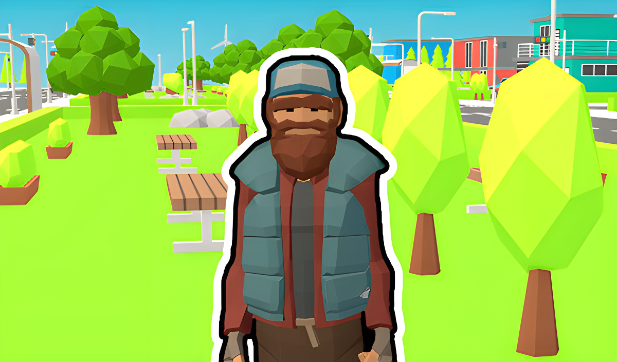 Arte da capa de Homeless Simulator: Get Rich